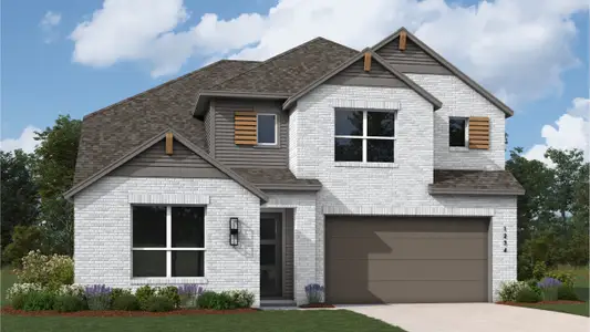 New construction Single-Family house 5611 Kyle Joseph Dr, Georgetown, TX 78628 plan Bernini - image