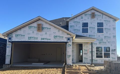 New construction Single-Family house 1305 Dog Iron Court, Georgetown, TX 78633 Winchester Homeplan- photo 0