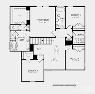 Structural options added include; Gourmet kitchen, bedroom and full bathroom in place of flex, shower at bath 3, fireplace, and metal roof.