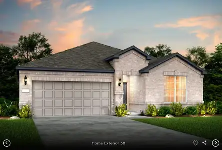 New construction Single-Family house 13308 Cuchillo Path, Manor, TX 78653 plan Parker - image
