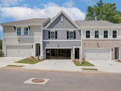 New construction Townhouse house 4529 Twinberry Drive, Powder Springs, GA 30127 Brooks- photo 0