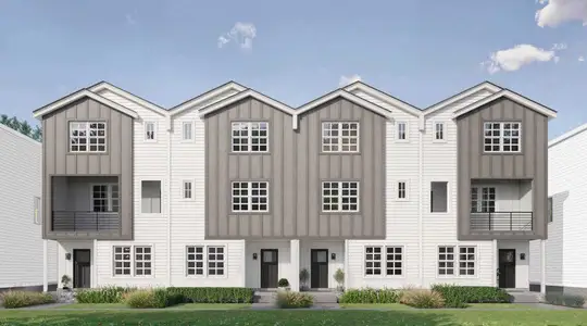 New construction Townhouse house 251 Nesbitt Ln, Nashville, TN 37115 plan Avery - image