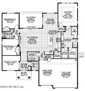 New construction Single-Family house 307 Sandy Bluff Dr, Unit 0075, Yulee, FL 32097 plan Bluffton - image