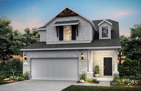 New construction Single-Family house 1013 Hammy Ln, Aubrey, TX 76227 plan Crested Butte - image
