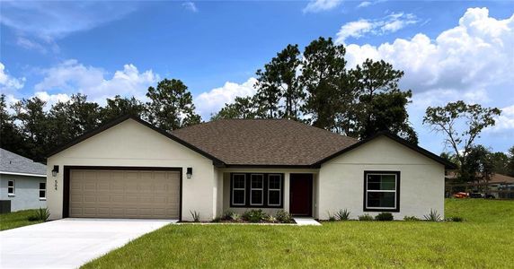 New construction Single-Family house 564 W Hummingbird Drive, Citrus Springs, FL 34434 - photo 0