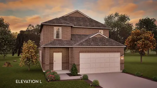 New construction Single-Family house 13106 Sapphire Lk, Texas City, TX 77568 plan Hickory - image