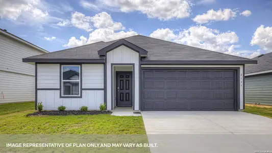 New construction Single-Family house 302 Windflower Cv, Luling, TX 78648 plan The Anderson - image