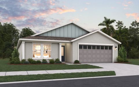 New construction Single-Family house 708 Sunshower Dr, Lady Lake, FL 32159 plan Bradley - 50' Homesites - image
