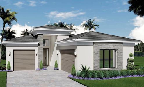 New construction Single-Family house 8363 Fishers Island Way, Boca Raton, FL 33434 - photo 0