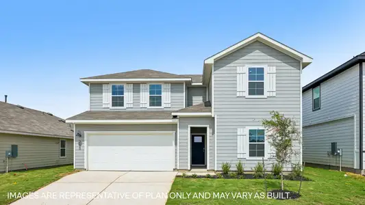 New construction Single-Family house 142 Illusion Lake Ln, Buda, TX 78640 plan The Ozark - image