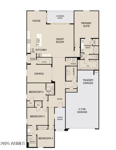 New construction Single-Family house 15715 W Brown St, Waddell, AZ 85355 plan Jade - image 4