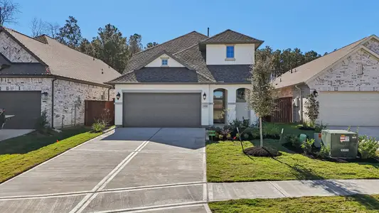 New construction Single-Family house 13054 Brookwood Bend Ln, Conroe, TX 77302 plan Plan 3039 Elevation C - image