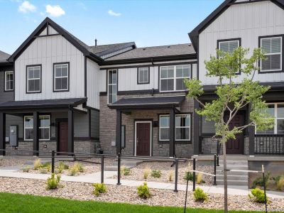 New construction Townhouse house 1616 Riverplace Dr, Unit 2, Windsor, CO 80550 plan The Willow - image