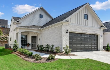 New construction Single-Family house 5670 Villa Crest Drive, Hoschton, GA 30548 Steel Creek- photo 0