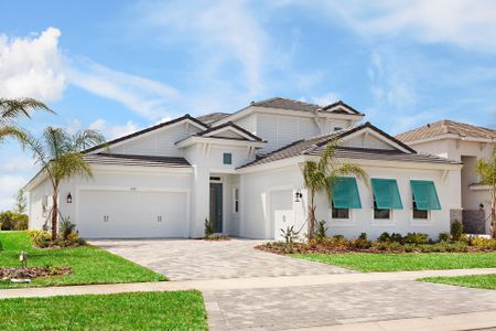 New construction Single-Family house 17716 Roost Pl, Lakewood Ranch, FL 34202 plan Gasparilla II - image
