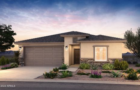 New construction Single-Family house 17867 W Encinas Lane, Goodyear, AZ 85338 Cantania- photo 0