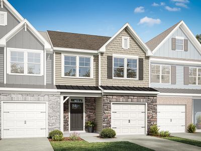New construction Single-Family house 450 Blythe Townhome Ln, Waxhaw, NC 28173 plan Ashland - image
