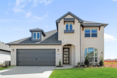 New construction Single-Family house 1545 Laurel Ave, Aubrey, TX 76227 Dewberry II- photo 0