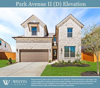 New construction Single-Family house 28807 Escarpment Trl, New Caney, TX 77357 The Park Avenue II- photo 0 0