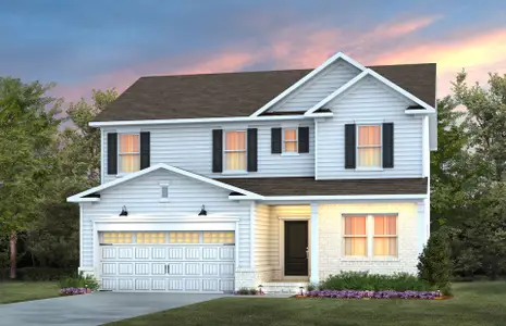 New construction Single-Family house 2425 New Bethel Church Rd, Garner, NC 27529 plan Aspire - image