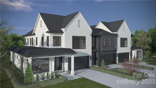 New construction Townhouse house 4004 Peggy Oaks Lane, Charlotte, NC 28210 - photo 0