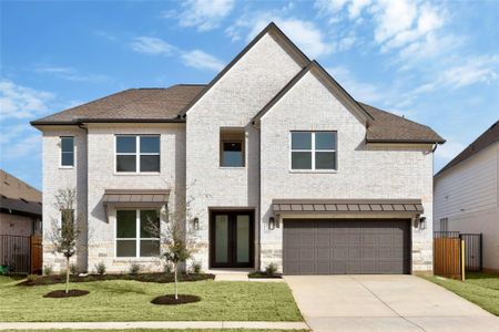 New construction Single-Family house 216 Echo Pass, Liberty Hill, TX 78642 The Naples II- photo 0 0