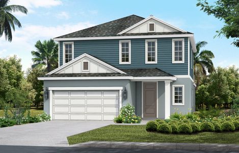 New construction Single-Family house 13427 Old Creek Ct, Parrish, FL 34219 plan Heritage 2 - image