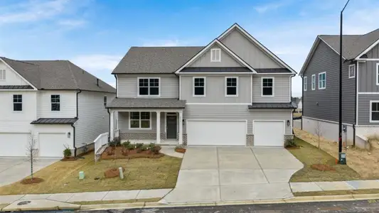 New construction Single-Family house 201 Hampton Ter, Dallas, GA 30157 plan MANSFIELD - image