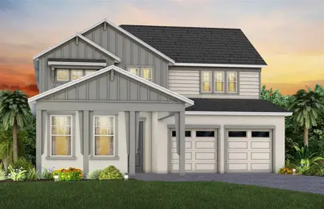 New construction Single-Family house 16323 Bright Leaf Rd, Winter Garden, FL 34787 plan Scarlett - image