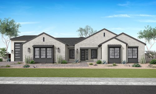 New construction Single-Family house 3491 E Everglade Ln, Queen Creek, AZ 85142 plan Aurora Plan 9001 - image