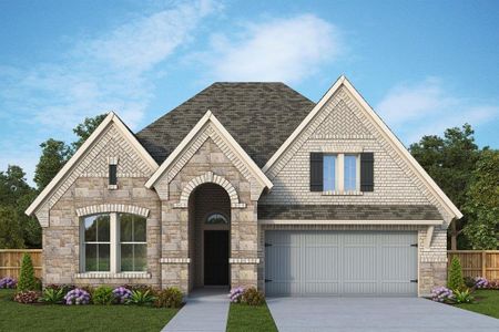 New construction Single-Family house 12334 Palmetto Drive, Mont Belvieu, TX 77523 The Edgehill- photo 0