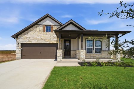 New construction Single-Family house 502 Los Aliso Ct, Liberty Hill, TX 78642 plan Glenwood - image