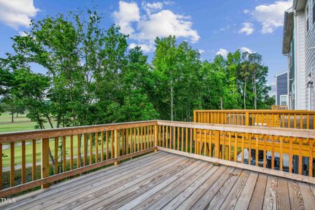 New construction Townhouse house 853 Parc Townes Dr, Wendell, NC 27591 Linville- photo 27 27