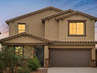 New construction Single-Family house 8300 S Clara Roberts Wy, Vail, AZ 85641 plan Emerald - image