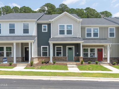 New construction Townhouse house 3703 Rosebush Dr, Zebulon, NC 27597 plan Thorton - image