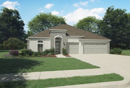 Elevation B in the Gilmour II home plan by Trophy Signature Homes – REPRESENTATIVE PHOTO