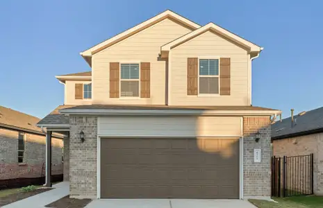 New construction Single-Family house 425 Bristlecone Bnd, Liberty Hill, TX 78642 plan Camelia - image