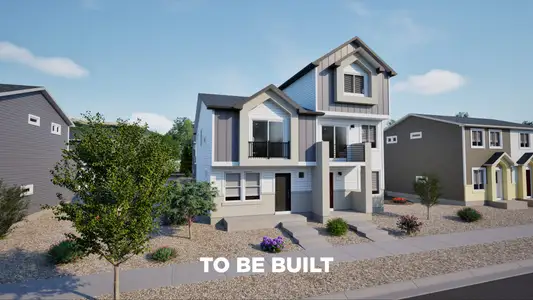 New construction Single-Family house 5852 Dakan Lp, Colorado Springs, CO 80927 plan Compass - image