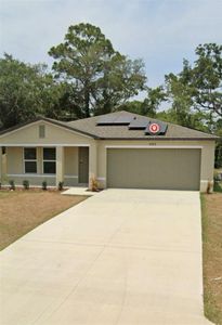 New construction Single-Family house 8303 Begonia St, Spring Hill, FL 34608 QUAIL RIDGE- photo 1 1