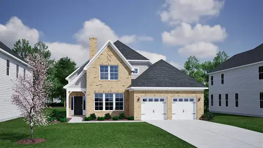 New construction Single-Family house 282 Morning Star Dr, Advance, NC 27006 plan Jensen - image