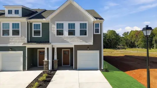 New construction Townhouse house 415 Alicat Dr, Simpsonville, SC 29680 plan Corner Litchfield - image