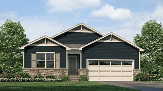 New construction Single-Family house 2043 Sorghum Wy, Johnstown, CO 80534 plan Adair - image