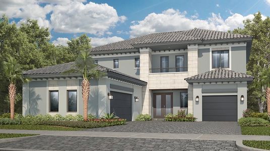 New construction Single-Family house 12540 Eulalia St, Parkland, FL 33076 plan Marquis - image