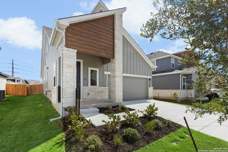 New construction Single-Family house 1550 Estelea Grv, New Braunfels, TX 78130 plan Montrose - image