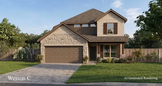 New construction Single-Family house 2937 Goldeneye, Greenville, TX 75402 plan Wesson - image