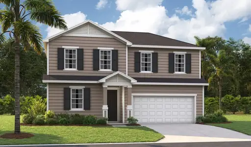 New construction Single-Family house 191 Enclave Ave, Palm Coast, FL 32164 plan Elderberry - image