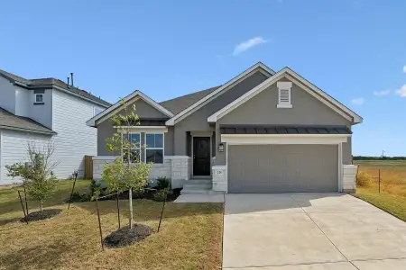 New construction Single-Family house 224 Ironshoe Trl, Liberty Hill, TX 78642 plan Lexington - image