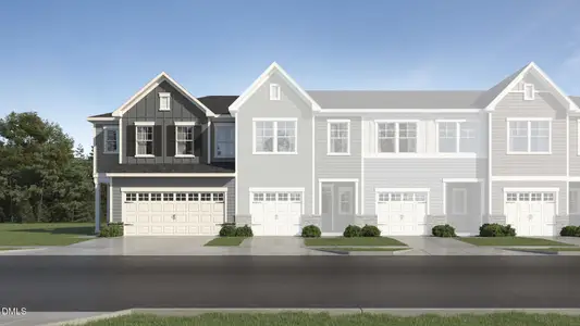 New construction Townhouse house 130 Laine Arbor Dr, Garner, NC 27529 - image