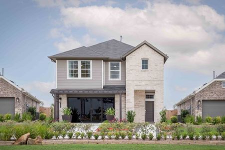 New construction Single-Family house 7614 Magnolia Orchid Ln, Cypress, TX 77433 Barton- photo 0