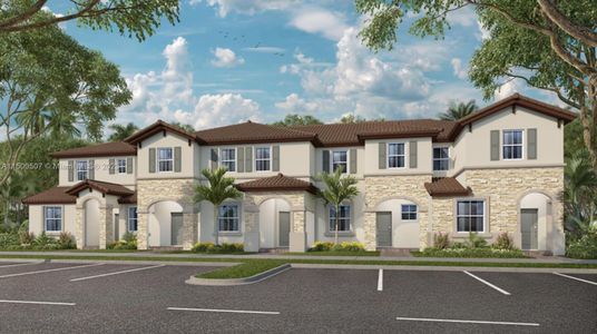 New construction Townhouse house 2877 Se 26 Pl, Homestead, FL 33035 - photo 0